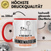 Hundemasseur Geschenk Tasse So Gut Kann Nur Ein Hundemasseur Aussehen Geschenkidee Kaffee-Becher Rot Trendation