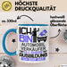 Automobilverkäufer Ausbildung Tasse Geschenk Ich Bin Automobilverkäufer In Der Ausbildung Ich Darf Das Geschenkidee Spruch Blau Trendation