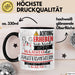 Haustiersanitäterin Tasse Geschenk Lustiger Spruch Bitte Erheben Sie Sich Seine Majestät Die Haustiersanitäterin Betritt Den Raum Schwarz Trendation