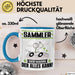 Sammler Tasse Geschenk für Sammler Der Mann Der Alles Kann Geschenkidee zum Geburtstag Blau Trendation