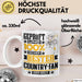 Country-Fan Geschenk Lustiger Spruch für Country-Fan Geschenkidee Bester Country-Fan Der Welt Weiß Trendation