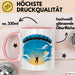 Fallschirmspringer Tasse Geschenkidee Freifall Süchtiger Geschenkidee Lustig Rosa Trendation