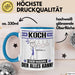 Koch Tasse Geschenk für Koch Der Mann Der Alles Kann Geschenkidee zum Geburtstag Blau Trendation