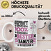 Tänzer Geschenk Lustiger Spruch für Tänzer Geschenkidee Bester Tänzer Der Welt Weiß Trendation