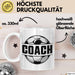 Fußballtrainer Fußballmannschaft Tasse Geschenk Lustige Geschenkidee Spruch Football Trainer Weiß Trendation