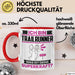 Trailrunner Tasse Geschenk für Trailrunner Geburtstag Lustiger Spruch Kaffee-Becher Was Ist Deine Superkraft Rot Trendation