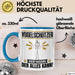 Vogelschützer Tasse Geschenk für Vogelschützer Der Mann Der Alles Kann Geschenkidee zum Geburtstag Blau Trendation