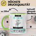 Country-Musikerin Tasse Geschenk Becher Stark Attraktiv Furchtlos Country-Musikerin Lustige Geschenkidee Grün Trendation