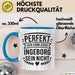 Ingeborg Tasse Geschenk Perfekt Sein Kann Jeder Geschenkidee Geburtstag Blau Trendation