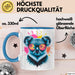 Koala Tier Sonnenbrille Tasse Geschenk Lustige Geschenkidee Spruch Blau Trendation