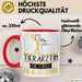 Tierärztin Geschenk Tasse Becher Die Frau Die Allen Kann Geschenkidee für eine Tierärztin Lustig Rot Trendation