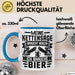 Waldarbeiter Tasse Geschenk Holz Meine Kettensägen Brauchen Benzin Und Ich Brauche Bier Blau Trendation