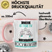Rockmusikerin Tasse Geschenk Becher Stark Attraktiv Furchtlos Rockmusikerin Lustige Geschenkidee Rosa Trendation