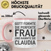 Claudia Tasse Geschenk Gott Formte Die Perfekte Frau Claudia Geschenkidee Rosa Trendation