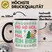 Ho Ho Hol Mir Mal Ein Bier Tasse Geschenk Ugly Tasse Geschenkidee Weihnachten Kaffee-Becher Trendation