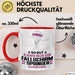 Fallschirmspringer Geschenk Tasse So Gut Kann Nur Ein Fallschirmspringer Aussehen Geschenkidee Kaffee-Becher Rot Trendation
