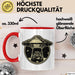 Waschbär Geschenk Tasse Ufo Alien Waschbär-Liebhaber Geschenkdidee Rot Trendation