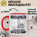 Bocciapieler Tasse Geschenk für Bocciapieler Der Mann Der Alles Kann Geschenkidee zum Geburtstag Rot Trendation