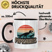 Papa Vatertag Tasse Becher Geschenk Lustige Geschenkidee Spruch Papasaurus Dinosaurier Trendation