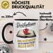 Schüler Abschluss Tasse Geschenk Lustige Geschenkidee Spruch Durchgebissen Und Bestanden Trendation