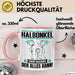 Halbonkel Tasse Geschenk für Halbonkel Der Mann Der Alles Kann Geschenkidee zum Geburtstag Rosa Trendation