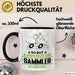 Sammler Geschenk Tasse So Gut Kann Nur Ein Sammler Aussehen Geschenkidee Kaffee-Becher Schwarz Trendation