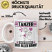 Tänzer Tasse Geschenk für Tänzer Der Mann Der Alles Kann Geschenkidee zum Geburtstag Weiß Trendation