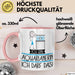 Geschenk für Aquarianerin Tasse Lustige Geschenkidee Geburtstag Ich Bin Aquarianerin Ich Darf Das Rosa Trendation