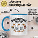 Deutsche Deutschland Tasse Geschenk Lustige Geschenkidee Spruch Norddeutsche Mafia Blau Trendation