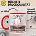 Stiefschwager Geschenk Tasse Ich Bin Stiefschwager Aber Sag Doch Einfach Superheld Lustige Geschenkdiee für Stiefschwager Kaffee-Becher Rot Trendation