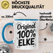 Elke Tasse Geschenk Original 100% Elke Geschenkidee Geburtstag Blau Trendation