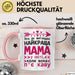 Mama Чашка Geschenk Найкраща Мама Коли Пє Каву Подарунок Ukrainisch Kaffee Rosa Trendation