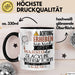 Slackline-Instruktorin Tasse Geschenk Lustiger Spruch Bitte Erheben Sie Sich Seine Majestät Die Slackline-Instruktorin Betritt Den Raum Schwarz Trendation