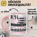 Buchbinderin Ausbildung Start Geschenk Tasse Ich Bin Buchbinderin In Der Ausbildung Ich Darf Das Kaffee-Becher Geschenkidee Rosa Trendation