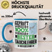 Tauchlehrer Geschenk Lustiger Spruch für Tauchlehrer Geschenkidee Bester Tauchlehrer Der Welt Blau Trendation