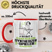 Synthesizer-Spieler Geschenk Tasse So Gut Kann Nur Ein Synthesizer-Spieler Aussehen Geschenkidee Kaffee-Becher Rot Trendation
