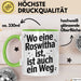 Roswitha Tasse Geschenk Wo Eine Roswitha Ist Ist Auch Ein Weg Geschenkidee Becher mit Name Grün Trendation
