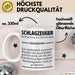 Schlagzeug-Spieler Geschenk Drummer Tasse Geschenkidee Spruch Schlagzeuger Definition Schlagzeuger Weiß Trendation