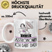 Geschenk für Astronomin Tasse Lustige Geschenkidee Geburtstag Ich Bin Astronomin Ich Darf Das Weiß Trendation