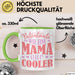 Patentante Geschenk Tasse Spruch Geschenkidee Beste Patentante Wie Eine Mama Nur Cooler Kaffee-Becher Grün Trendation