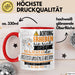 Reitstundenlehrerin Tasse Geschenk Lustiger Spruch Bitte Erheben Sie Sich Seine Majestät Die Reitstundenlehrerin Betritt Den Raum Rot Trendation