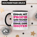 Einmal Mit Profis Arbeiten War Früher Tasse Geschenk Schwarz Trendation