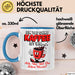 Kaffeeliebhaber Tasse Geschenk Lustige Geschenkidee Spruch Ein Tagg Ohne Kaffee Blau Trendation