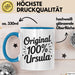 Ursula Tasse Geschenk Original 100% Ursula Geschenkidee Geburtstag Blau Trendation