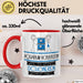 Aquarium-Hobbyistin Weil Es Keinen Schöneren Beruf Gibt Tasse Geschenk für Eine Aquarium-Hobbyistin Lustig Rot Trendation