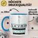Slacklinerin Weil Es Keinen Schöneren Beruf Gibt Tasse Geschenk für Eine Slacklinerin Lustig Blau Trendation
