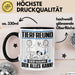 Tierfreund Tasse Geschenk für Tierfreund Der Mann Der Alles Kann Geschenkidee zum Geburtstag Schwarz Trendation