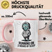 Minimal Schläfer Tasse Geschenk Lustige Geschenkidee Spruch Für Müde Menschen Rosa Trendation