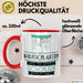 Marathonläuferin Weil Es Keinen Schöneren Beruf Gibt Tasse Geschenk für Eine Marathonläuferin Lustig Rot Trendation