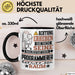Programmierer Geschenk Tasse Lustiger Spruch Erheben Sie Sich Der Programmierer Betritt den Raum Schwarz Trendation